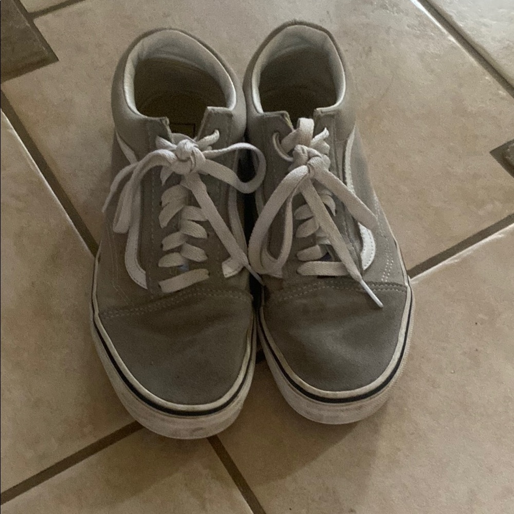 Vans Gray High-Top Sneakers